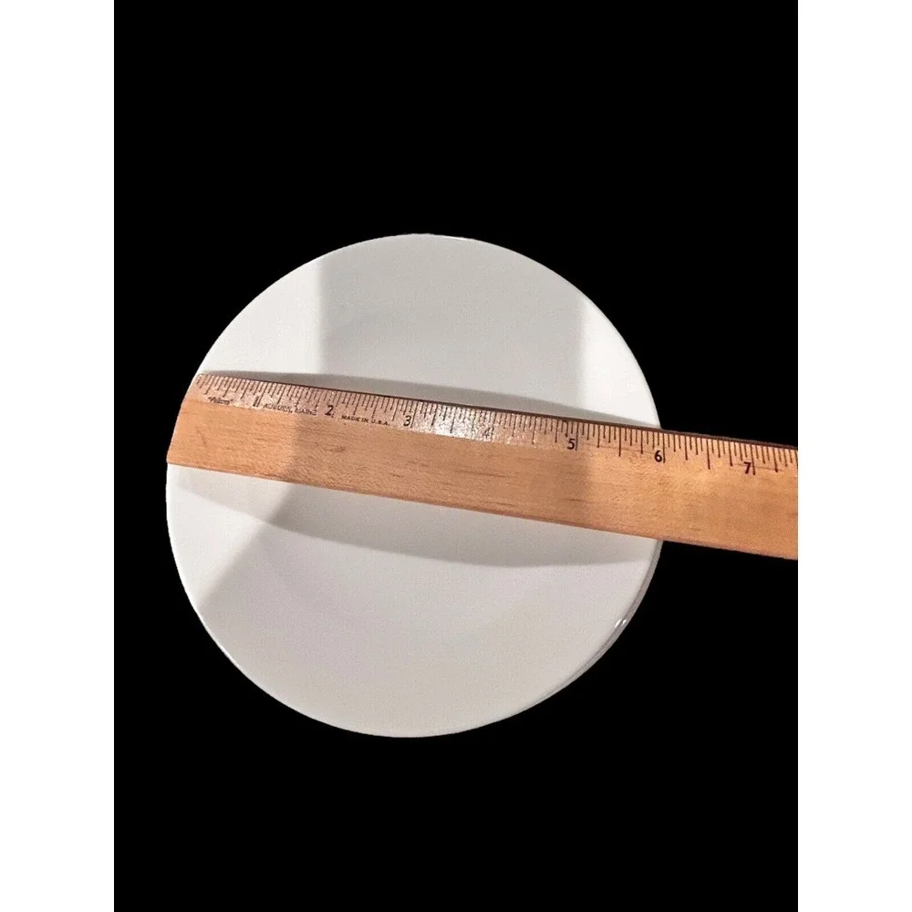 Villeroy & Boch porcelain White bread‎ Plates  #1748 set of 2